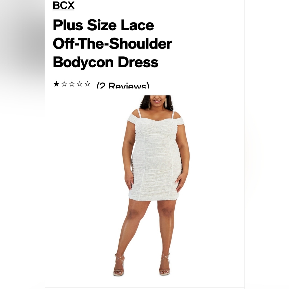 Bcx plus size dress